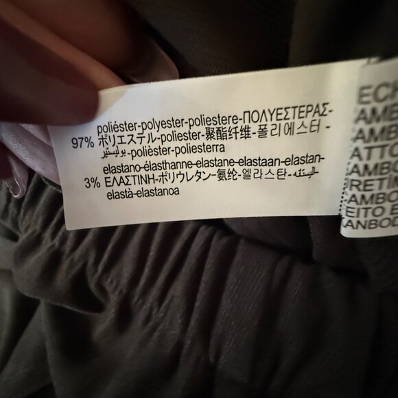 Zara Womens Black Drawstring Pants Size M - Picture 5 of 6